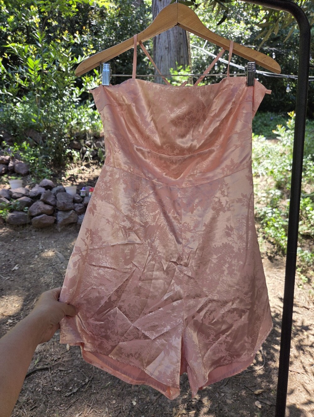 Princess Polly NWT Satin Pink Romper Size 10